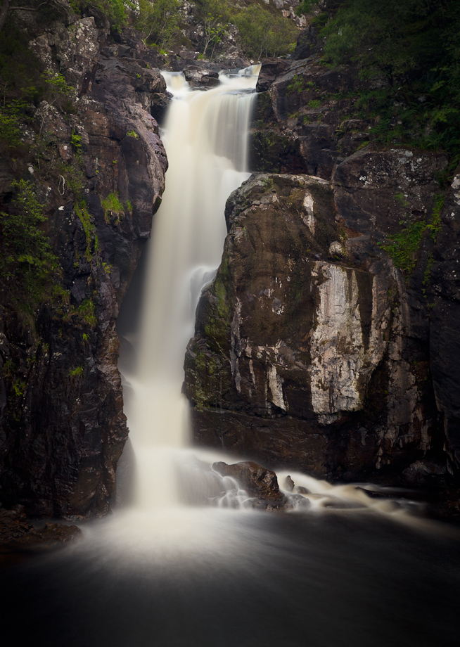 Large Image of Falls Of Kirkaig in Scotland