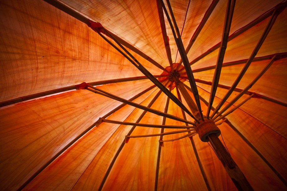 Image of Orange Umbrella