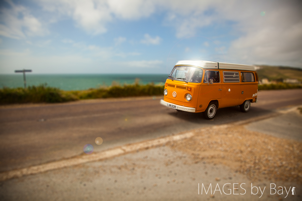 Orange VW Campervan