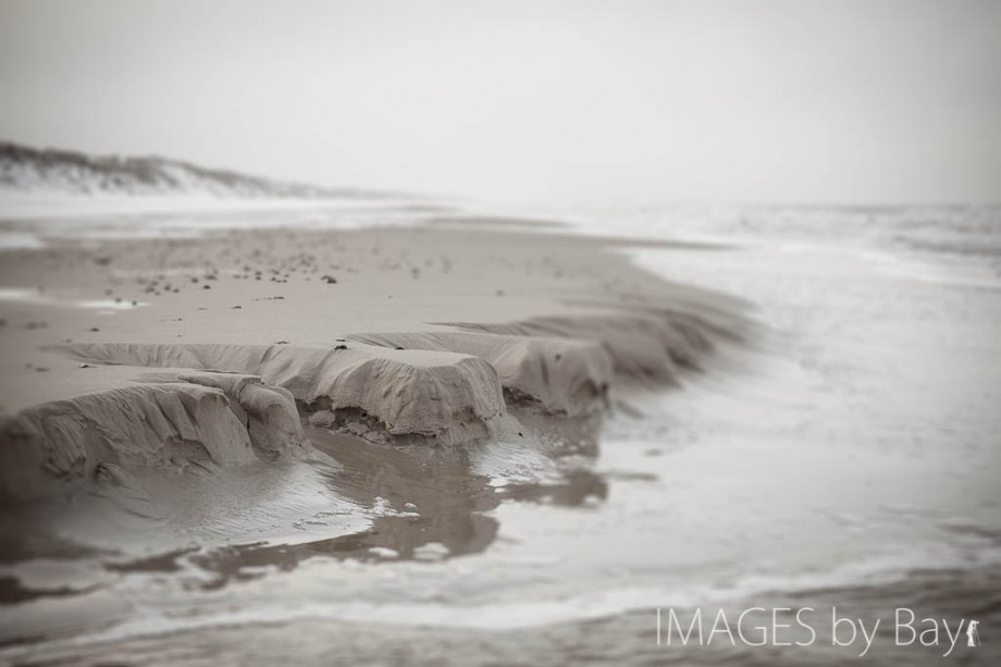 cold day at the sea