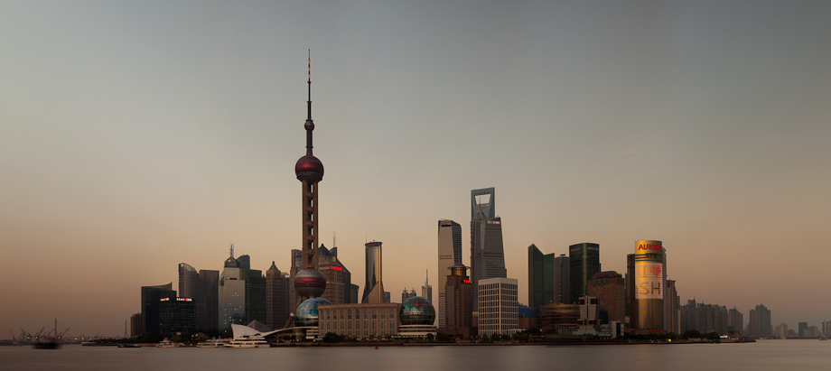 Panorama of Shanghai