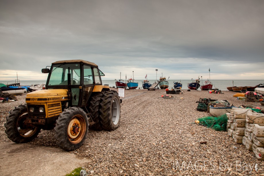 Tractor on Beach