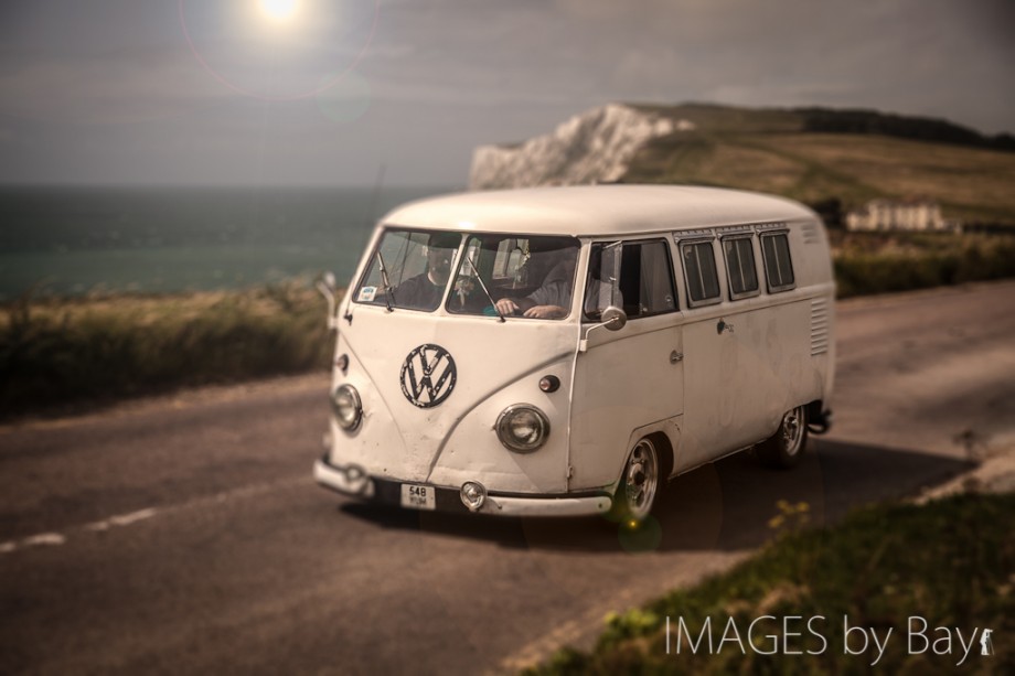 Photo of White Volkswagen Bus